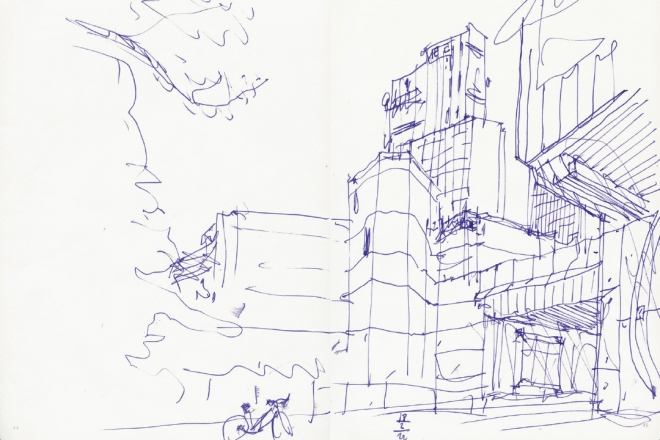 TR3 sketch, Blaž Budja